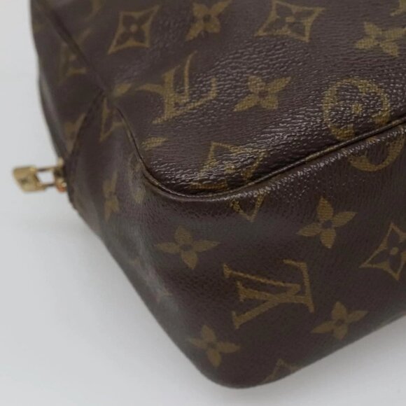 LOUIS VUITTON Monogram Trousse Toilette 28 Clutch Bag M47522 LV Auth gh598 - Picture 3 of 16